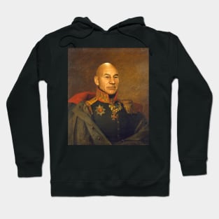 Sir Patrick Stewart OBE - replaceface Hoodie